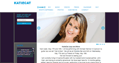 Desktop Screenshot of katiecatjazz.com